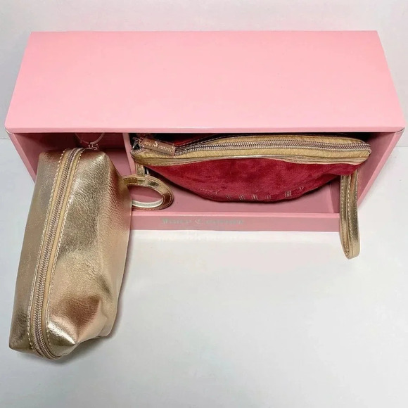 Juicy Couture Wristlet Daydreamer Cosmetic Makeup Bag Travel Gift Set - Picture 7 of 7